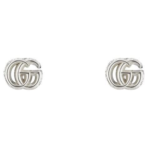 gucci gg marmont earrings|gucci monogram earrings.